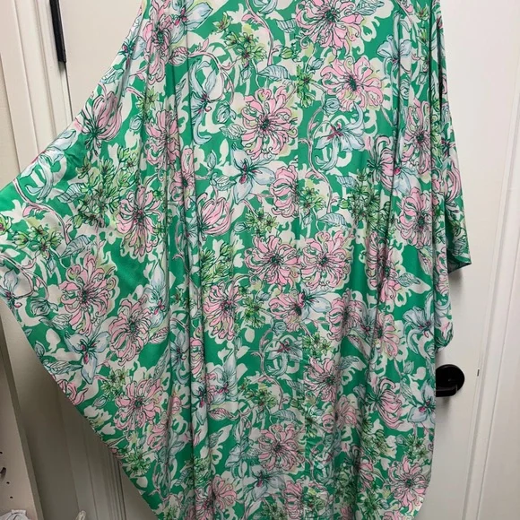 Lilly Pulitzer Mindy silk caftan dress